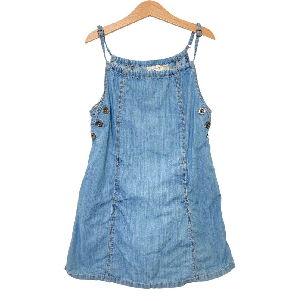 Okaidi Baby Girl’s Vintage Denim Jeans Dress 8 Yrs Old